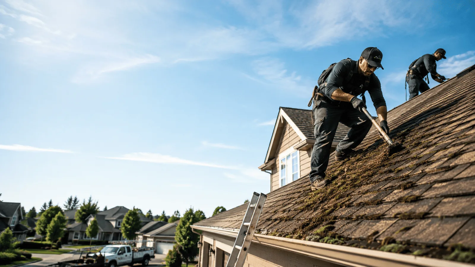 Roof Moss Removal in Loraine, IL near me